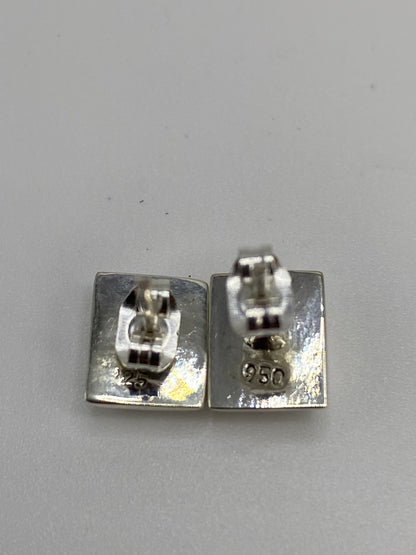 Aretes de Plata Ópalo de Fuego Rosa — Taxco 950 — foto 5