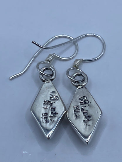 Aretes de Plata Ópalo de Fuego Azul — Taxco 950 — foto 5