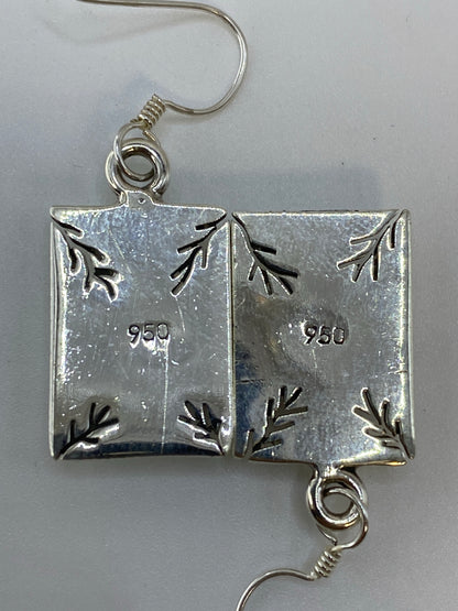 Aretes Plata 950 Ópalo de Fuego — Taxco — foto 5
