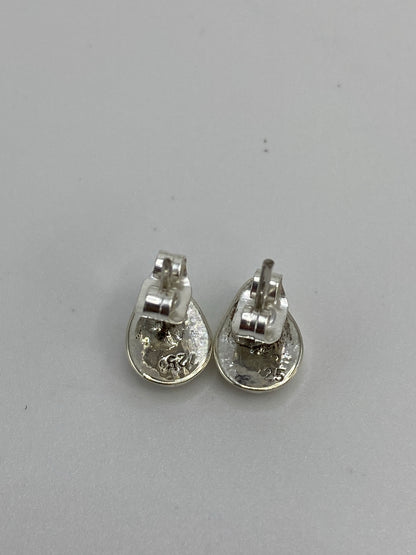 Aretes de Plata con Ópalo de Fuego Rojo — Taxco 925 — foto 5