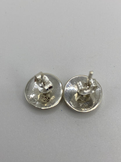 Aretes de Plata con Ópalo de Fuego Verde — Taxco 925 — foto 5