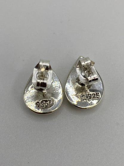 Aretes de Plata con Opalo de Fuego — Taxco 925 — foto 5