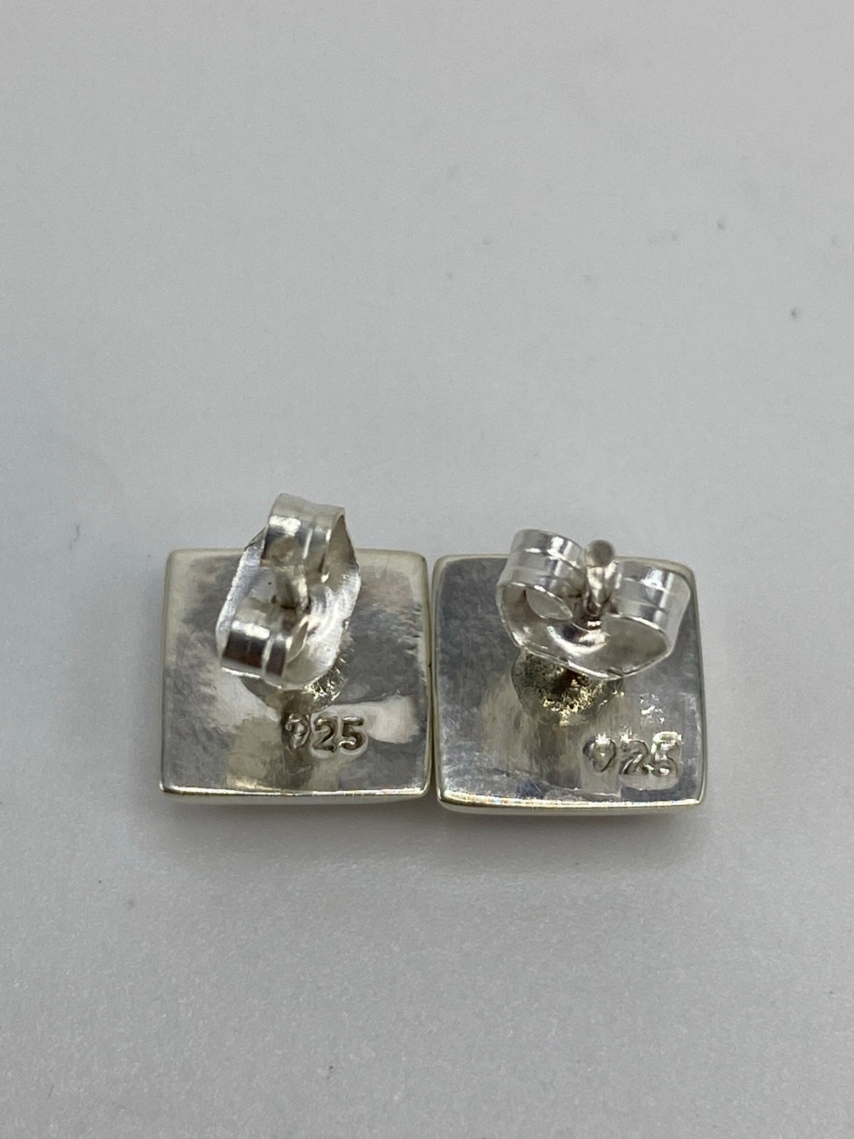 Aretes de Plata con Ópalo de Fuego Rosa — Taxco 925 — foto 5