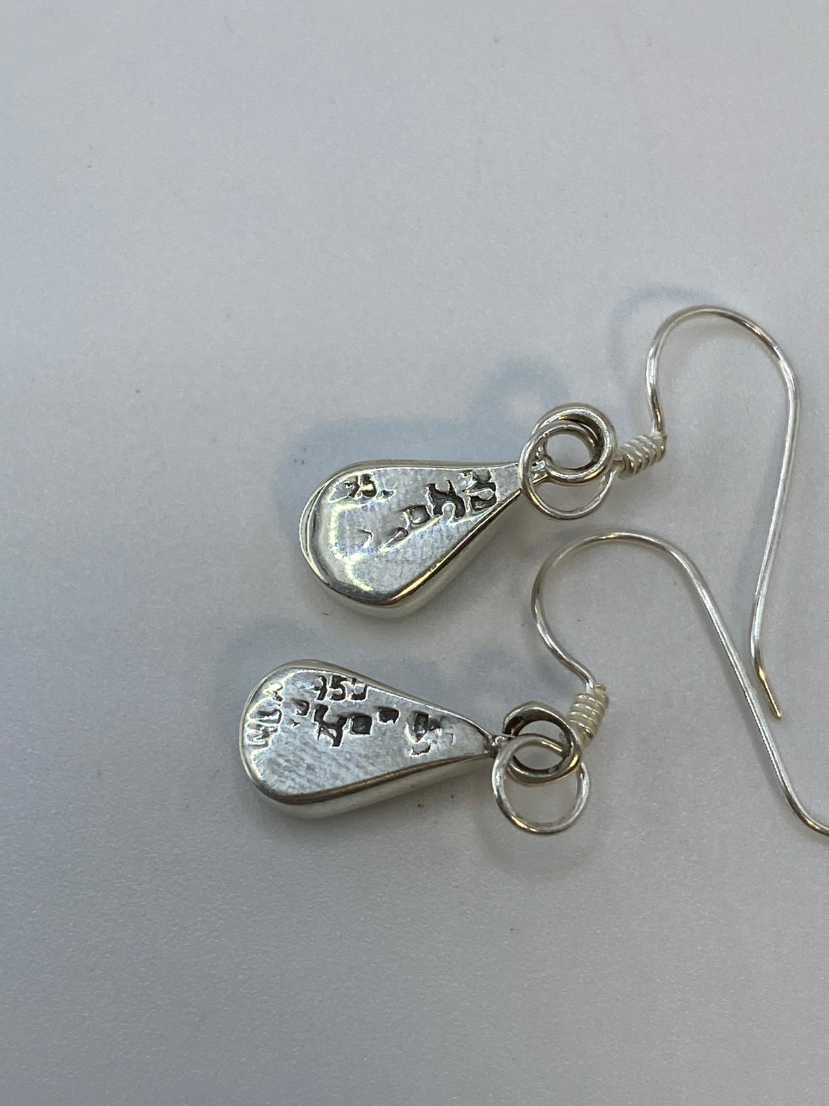 Aretes de Plata con Ópalo de Fuego — Taxco 950 — foto 5