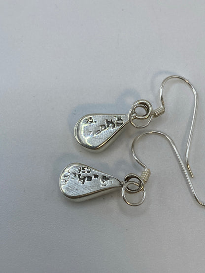 Aretes de Plata con Ópalo de Fuego — Taxco 950 — foto 5