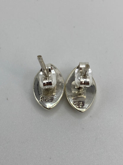 Aretes de Plata Ópalo de Fuego Multicolor — Taxco — foto 5