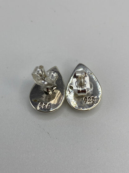 Aretes de Plata con Ópalo de Fuego — Taxco 925 — foto 5