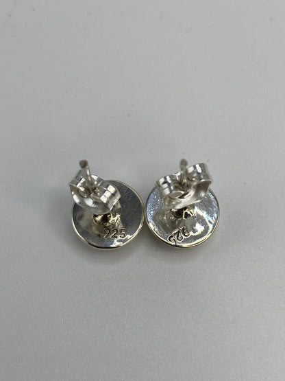 Aretes de Plata con Ópalo de Fuego — Taxco 925 — foto 5