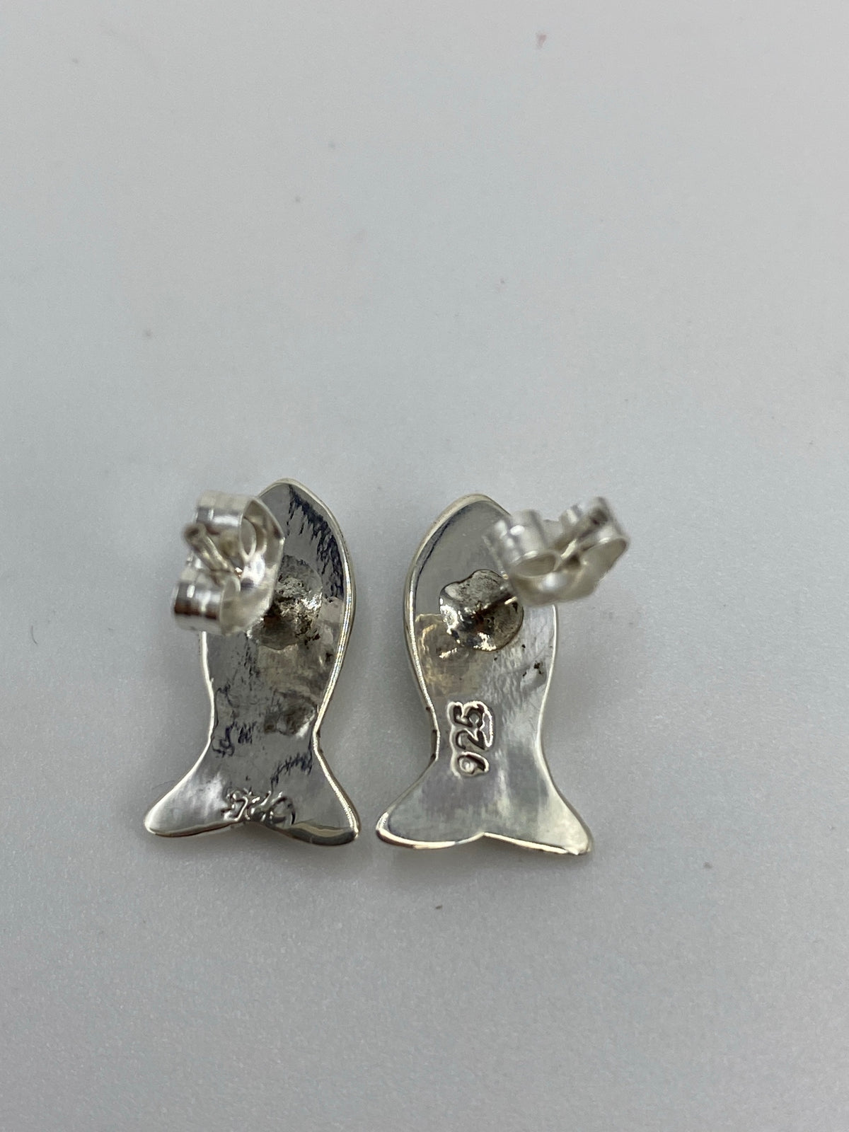 Aretes de Plata con Ópalo de Fuego — Taxco 925 — foto 5