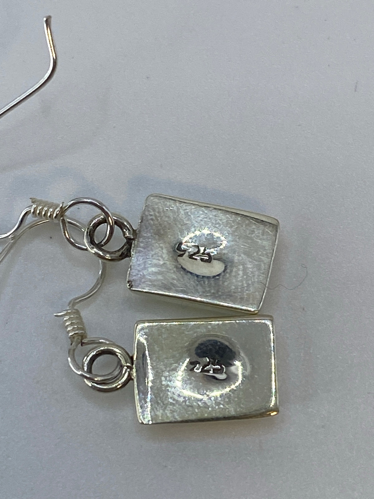 Aretes de Plata con Opalo de Fuego — Taxco 925 — foto 5