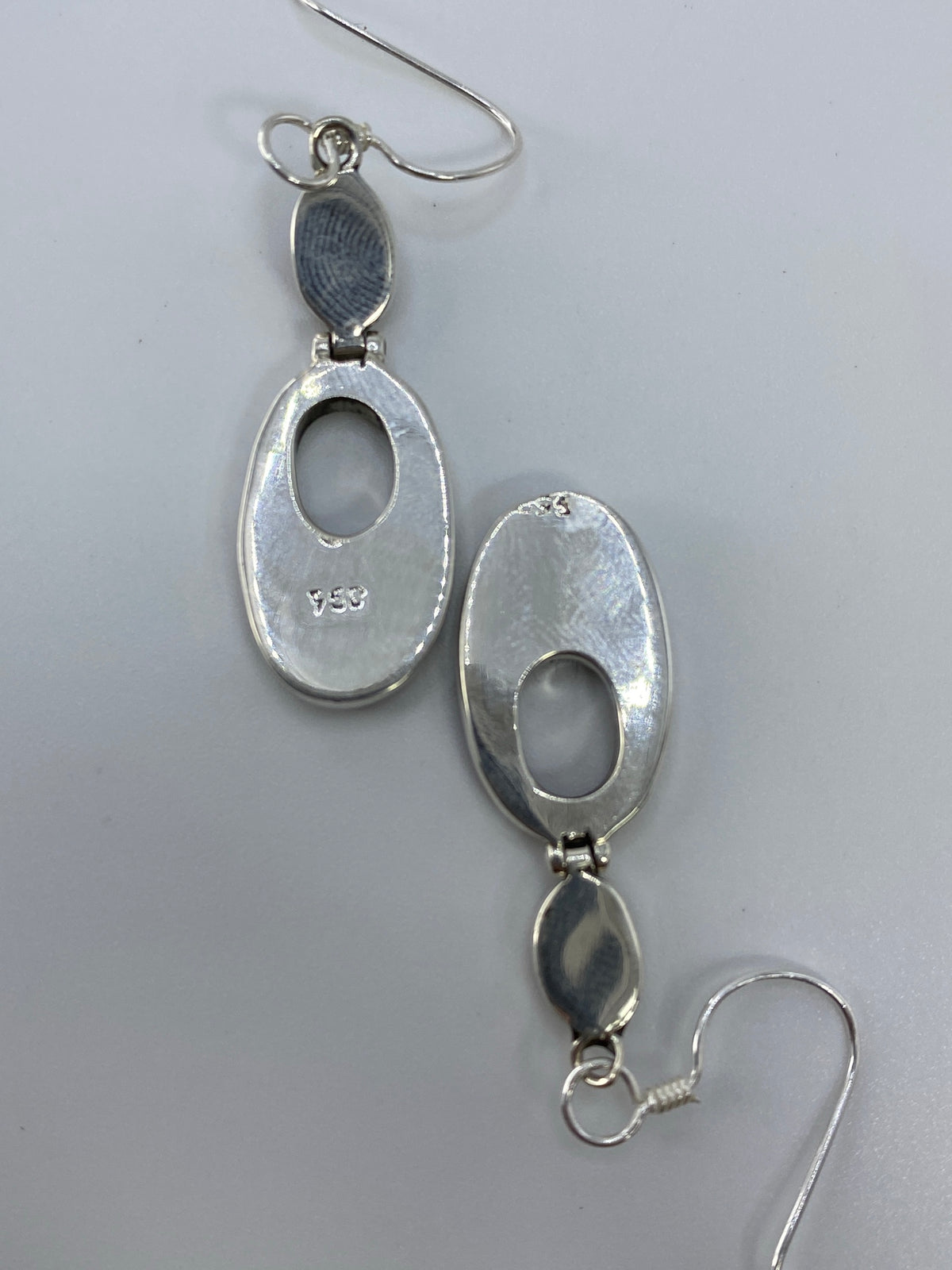 Aretes Plata 950 Opalo de Fuego Multicolor — Taxco — foto 5
