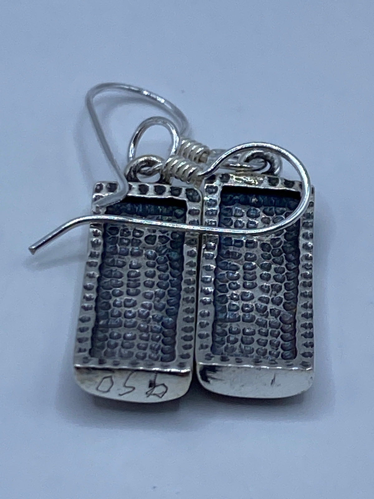 Aretes de Plata Ópalo de Fuego — Taxco 950 — foto 5