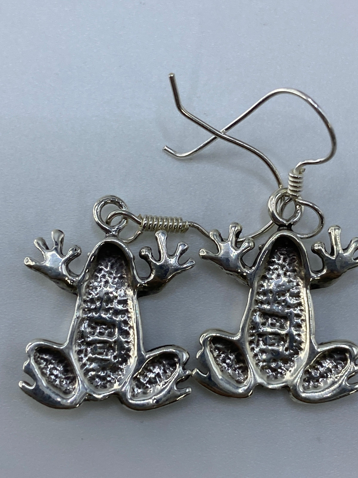 Aretes de Plata Rana con Ópalo de Fuego — Taxco 950 — foto 5