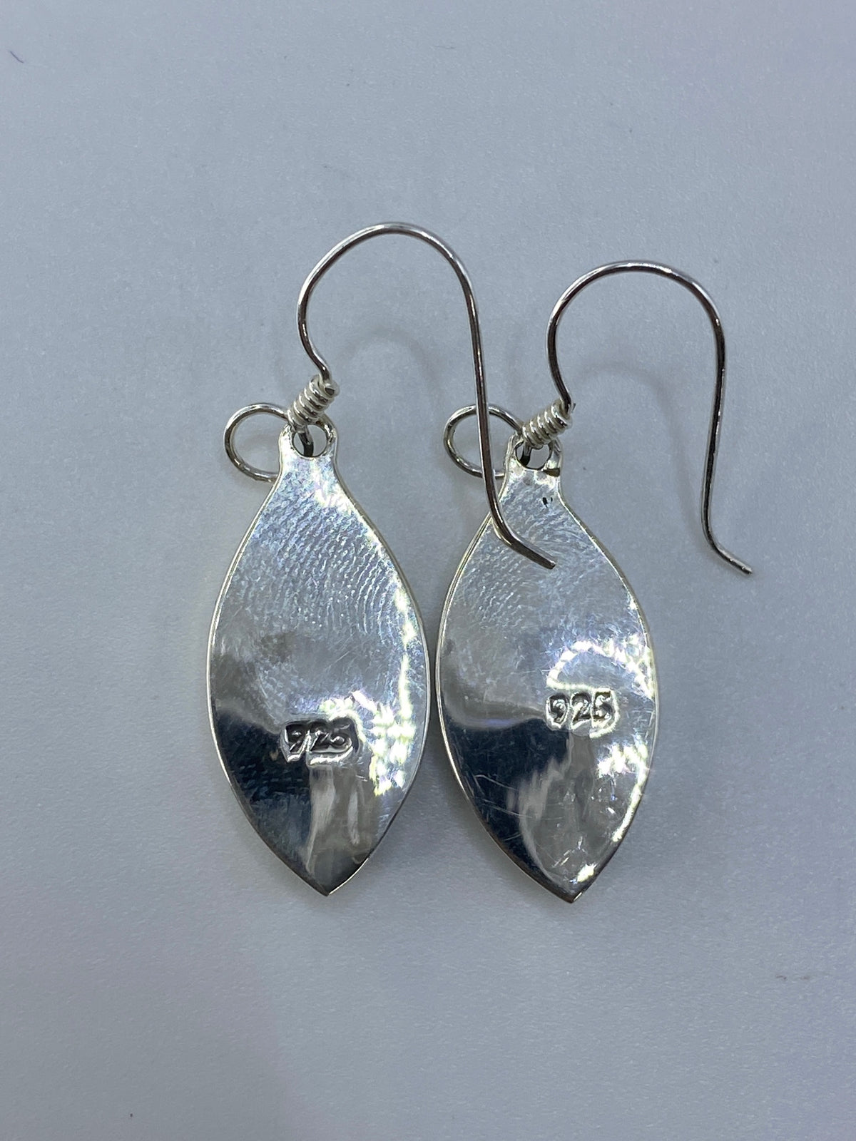 Aretes de Plata con Ópalo de Fuego — Taxco 925 — foto 5