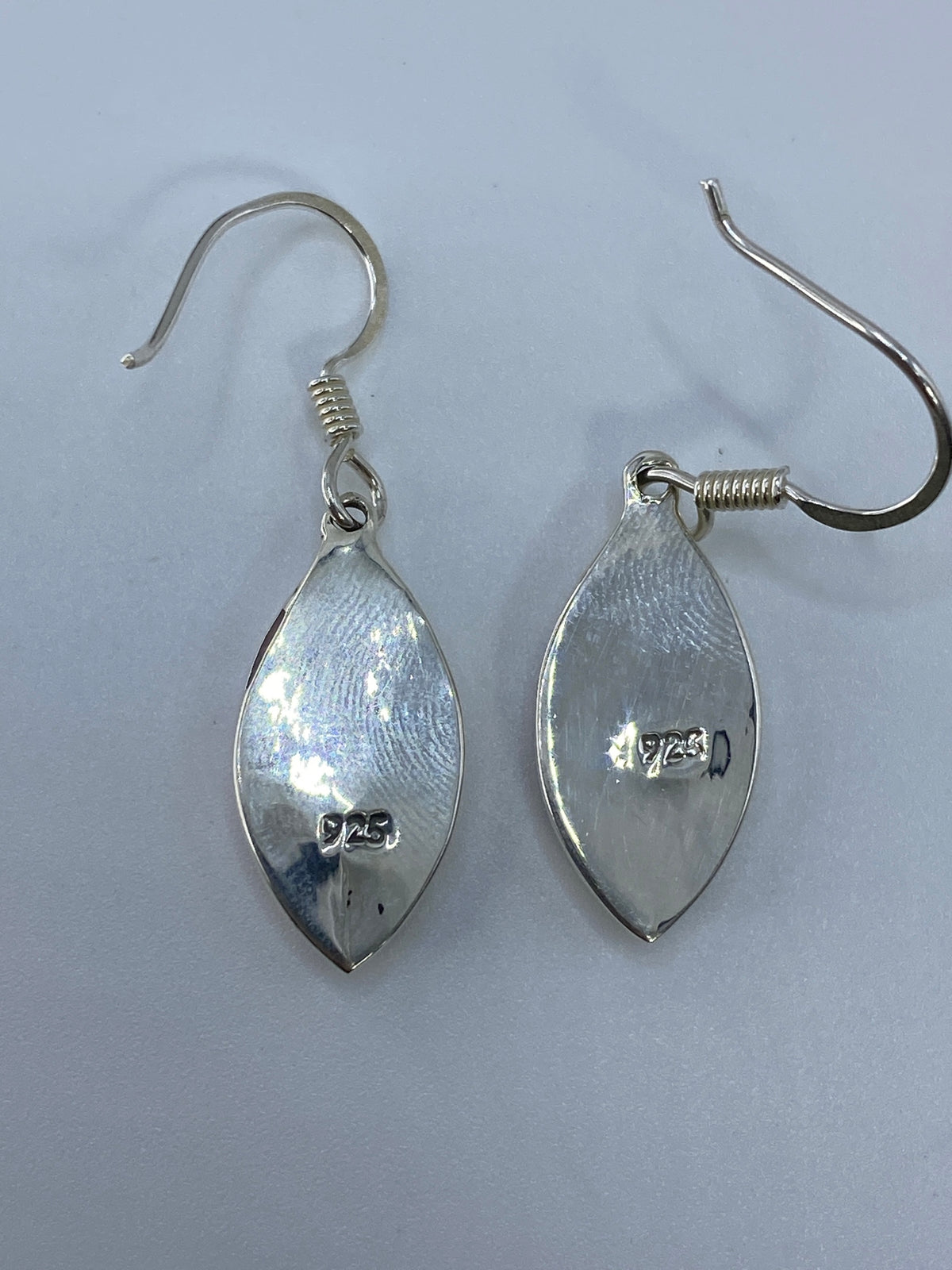 Aretes de Plata 925 con Ópalo de Fuego Multicolor — foto 5