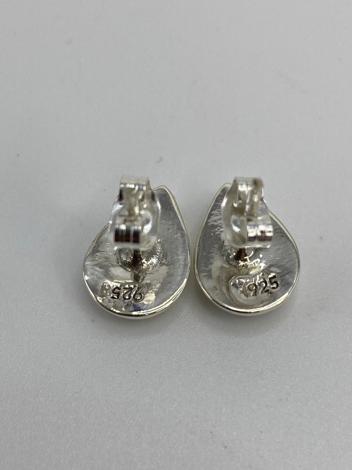 Aretes de Plata Opalo de Fuego Multicolor — Taxco — foto 5