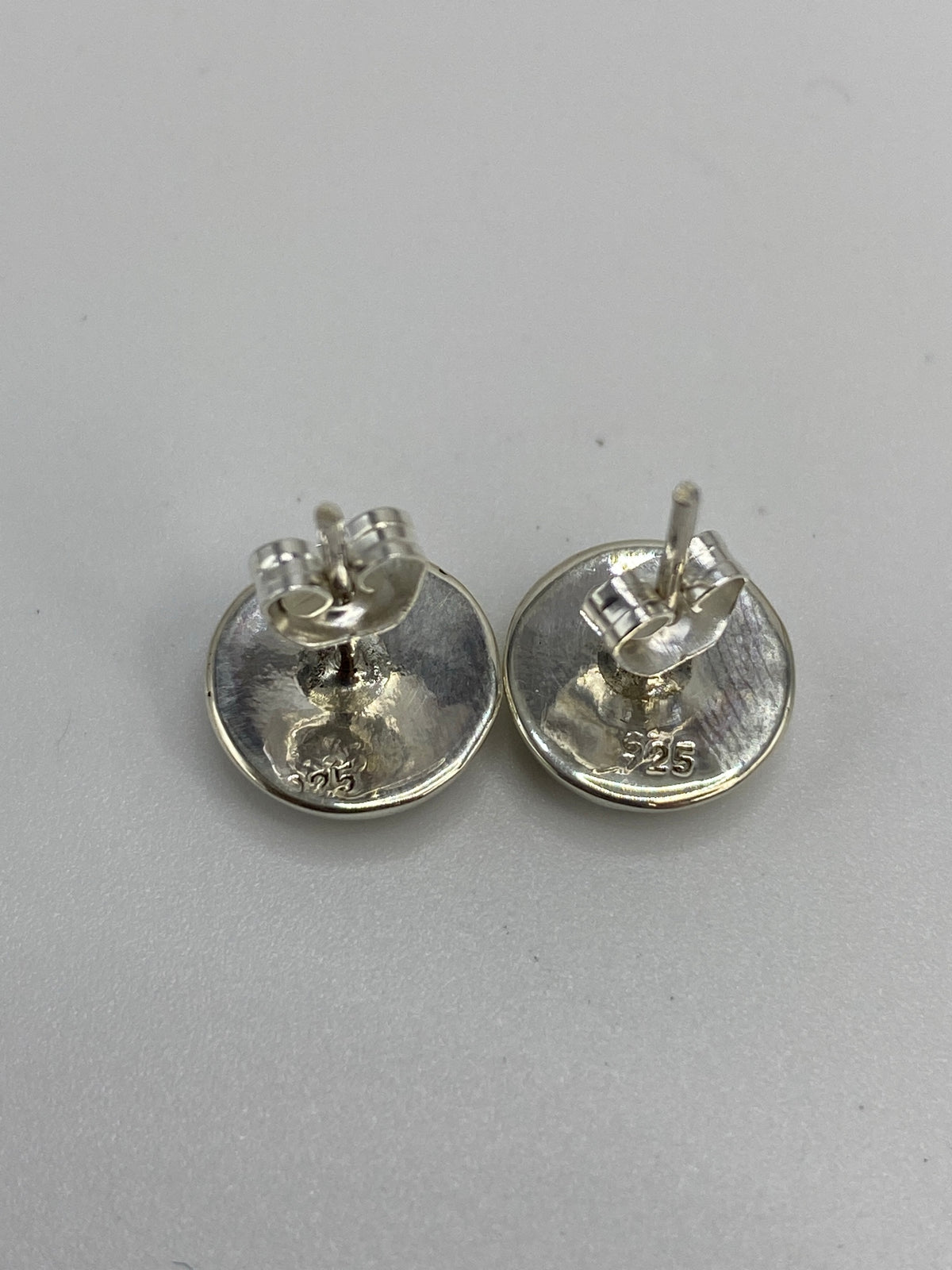 Aretes de Plata Ópalo de Fuego Morado — Taxco 925 — foto 5