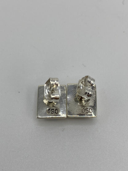 Aretes de Plata Ópalo de Fuego Pequeños — Taxco 925 — foto 5