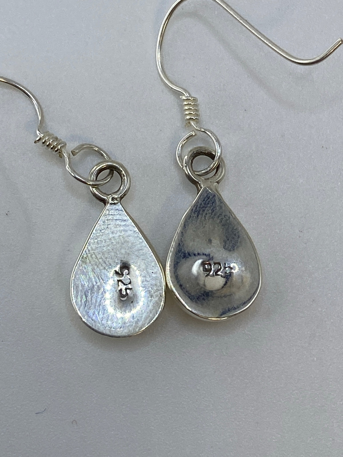 Aretes de Plata con Ópalo de Fuego — Taxco 925 — foto 5