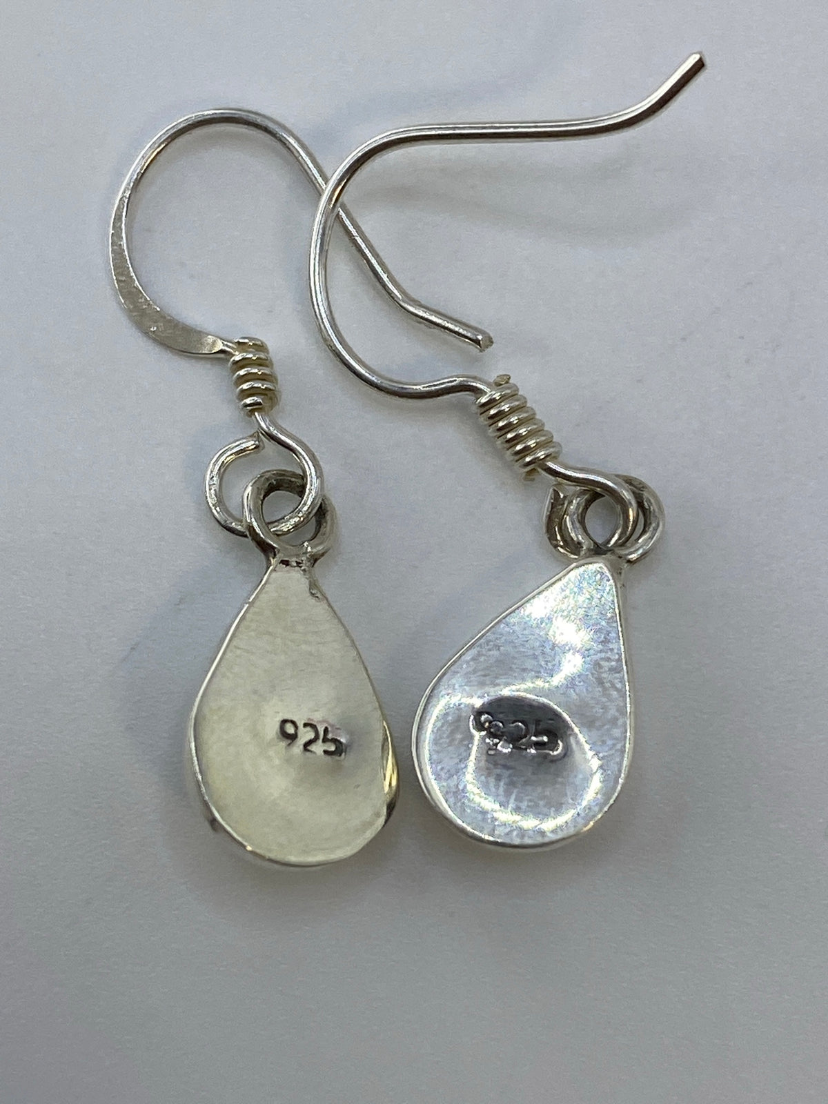 Aretes de Plata con Ópalo de Fuego — Taxco 925 — foto 5