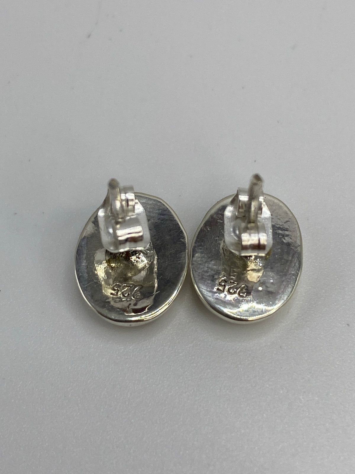 Aretes Plata 925 Ópalo de Fuego Rosa — Taxco — foto 5