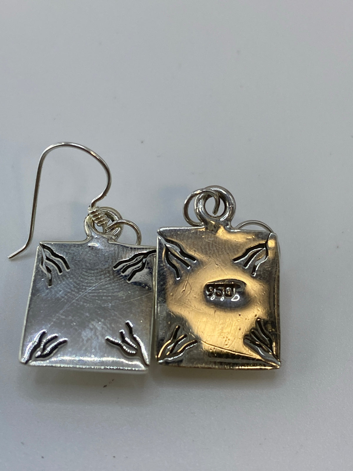 Aretes Plata Ópalo de Fuego Multicolor — Taxco 950 — foto 5