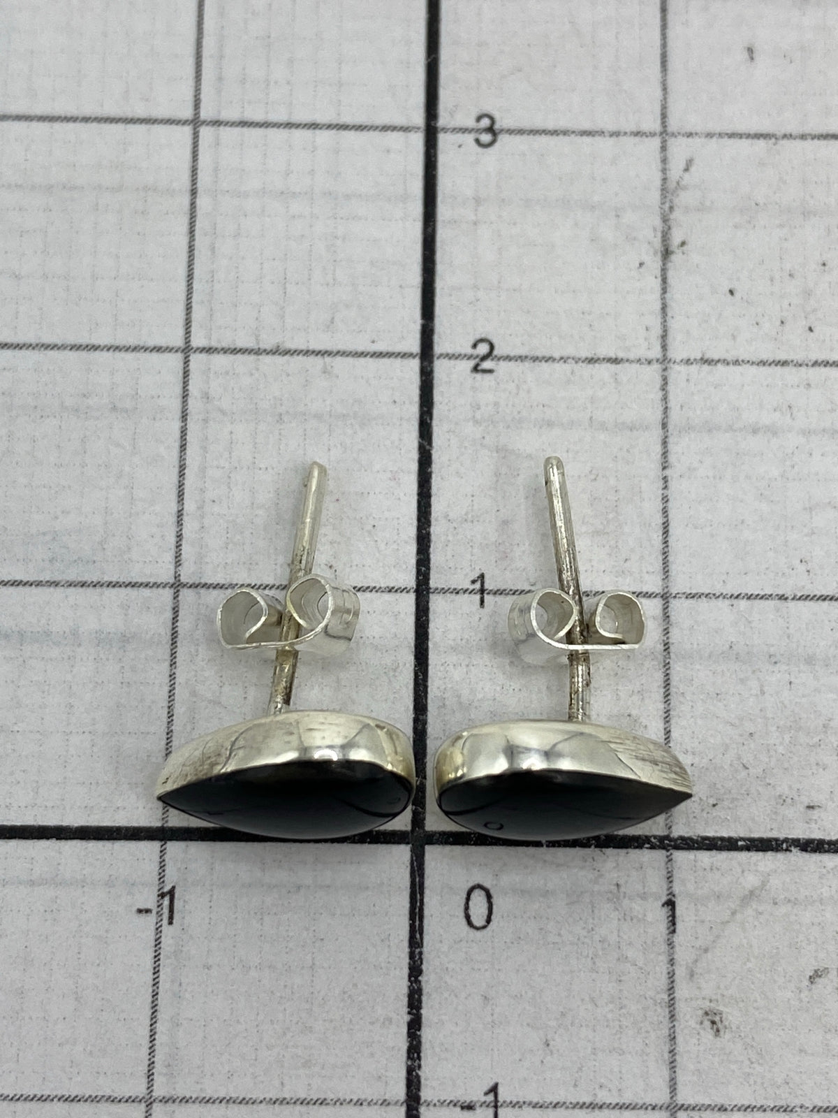 Postes de plata 950 con marcado del Quinto
