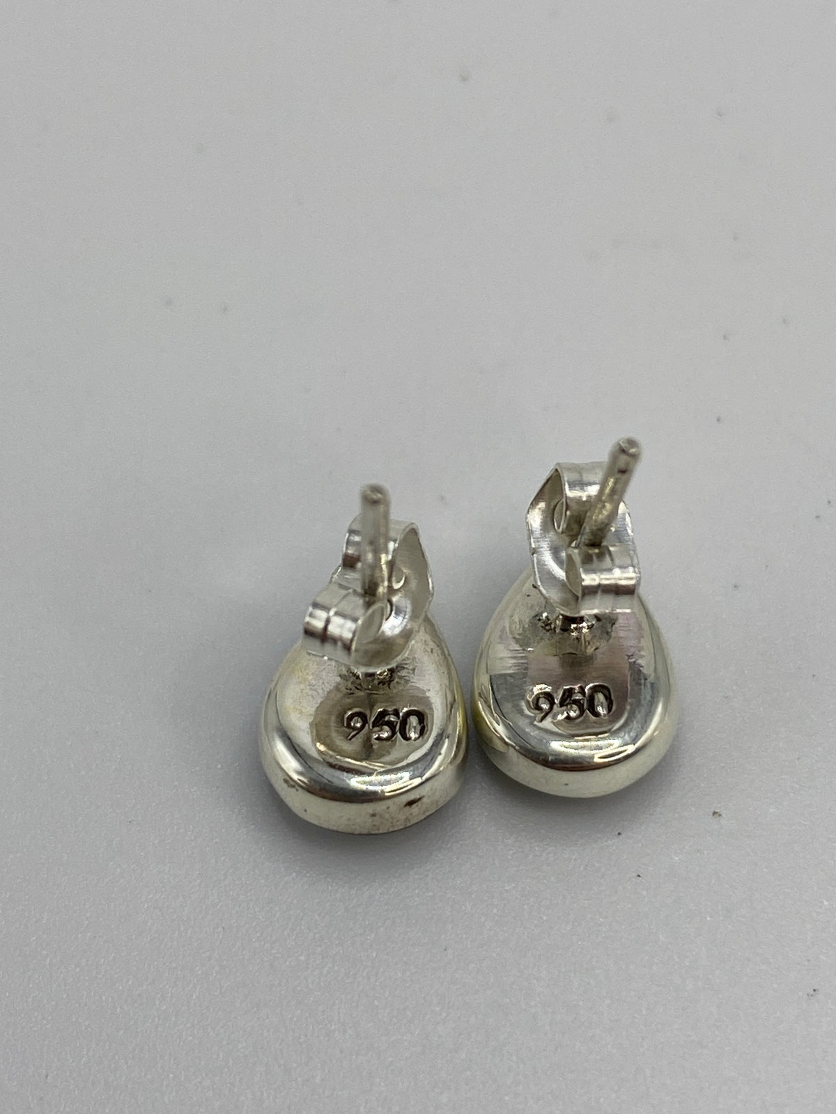 Aretes de Plata Ónix Minimalistas — Taxco 950 — foto 5