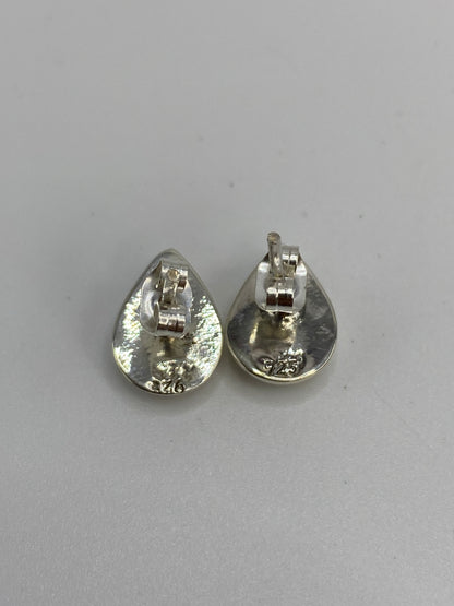 Aretes de Plata Ópalo de Fuego — Taxco 925 — foto 5