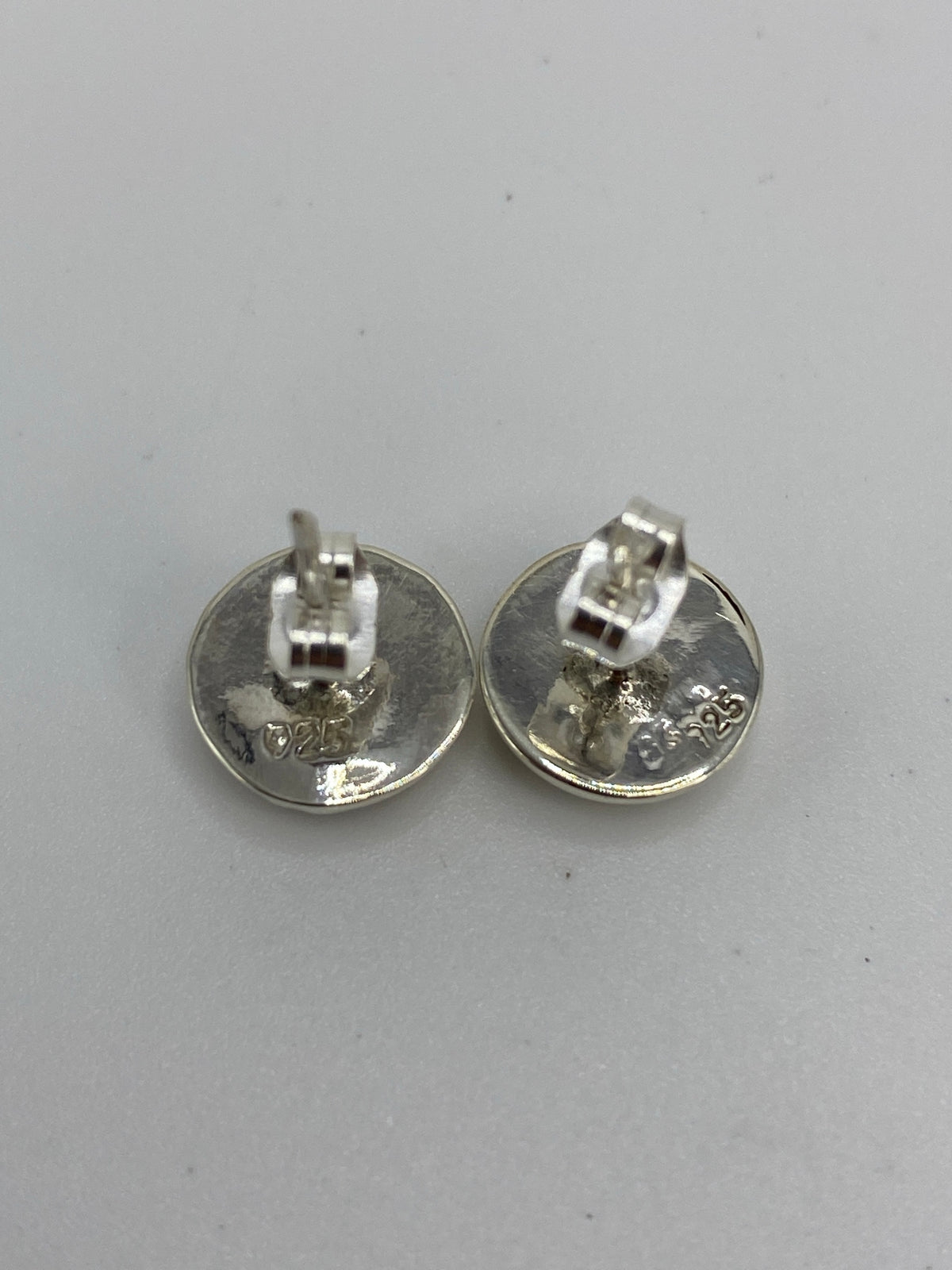 Aretes de Plata con Ópalo de Fuego — Taxco 925 — foto 5