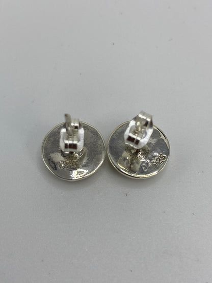 Aretes de Plata con Ópalo de Fuego — Taxco 925 — foto 5