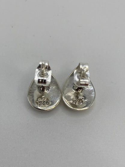 Aretes Plata Ópalo de Fuego Rosa — Taxco 925 — foto 5