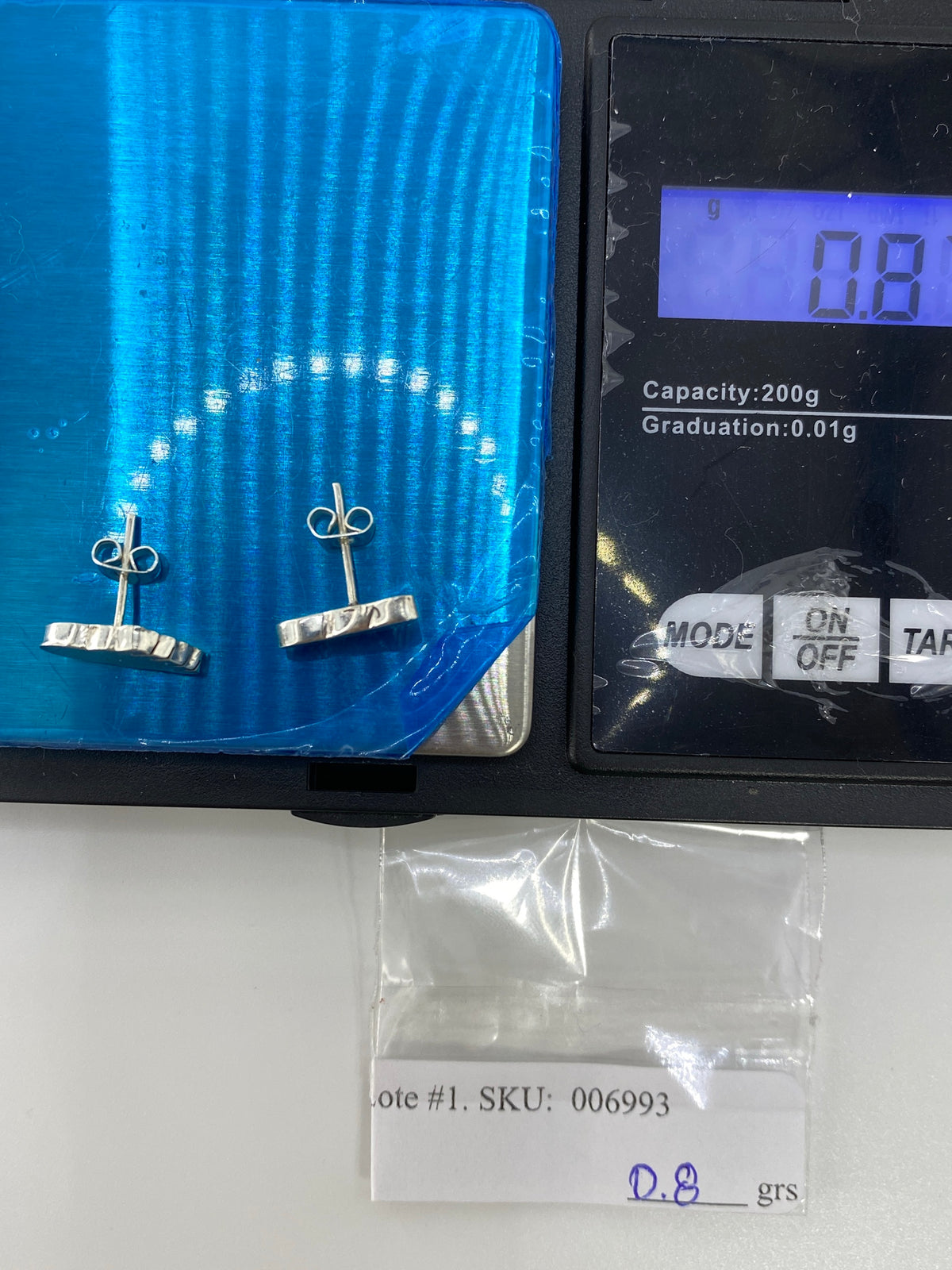 Aretes de Plata Cartoneado — Taxco 925 — foto 6