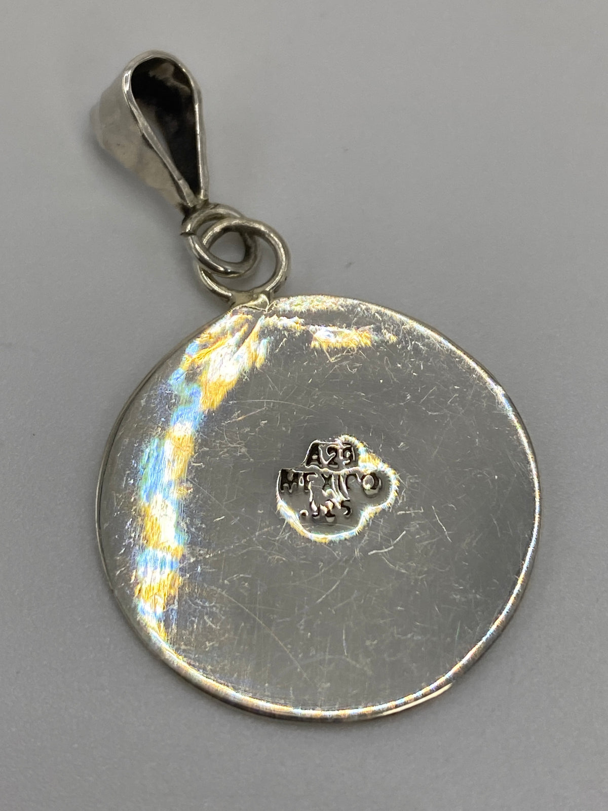 Dije Plata Calendario Azteca Ópalo de Fuego — Taxco 925 — foto 5