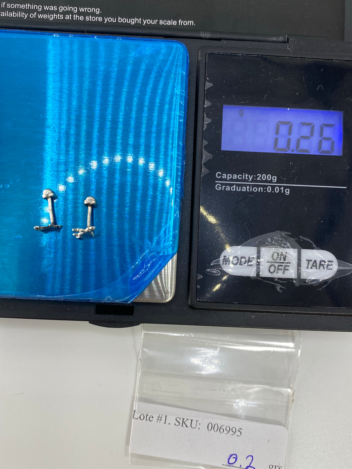 Aretes de Plata Cartoneado Minimalista — Taxco 925 — foto 6
