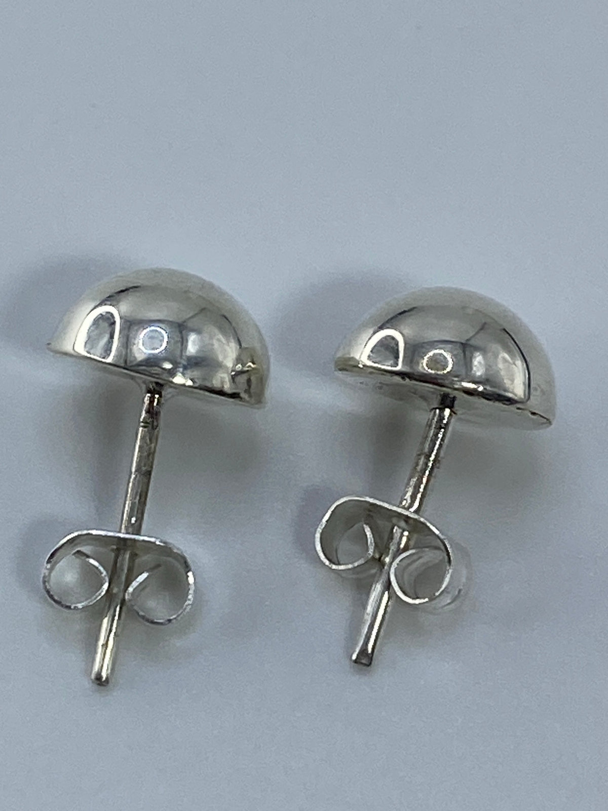 Aretes Plata Granulado Minimalistas — Taxco 925 — foto 5