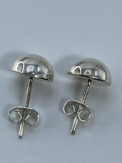 Aretes Plata Granulado Minimalistas — Taxco 925 — foto 5