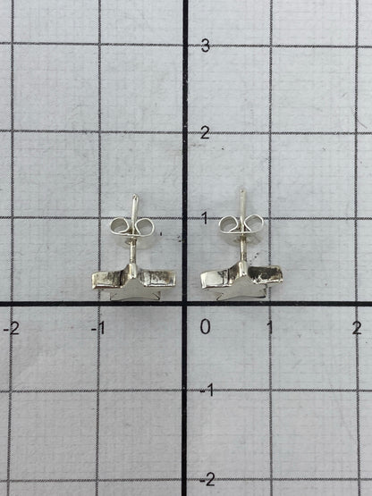 Aretes de plata listos para envío en estuche — técnica cartoneada de Taxco
