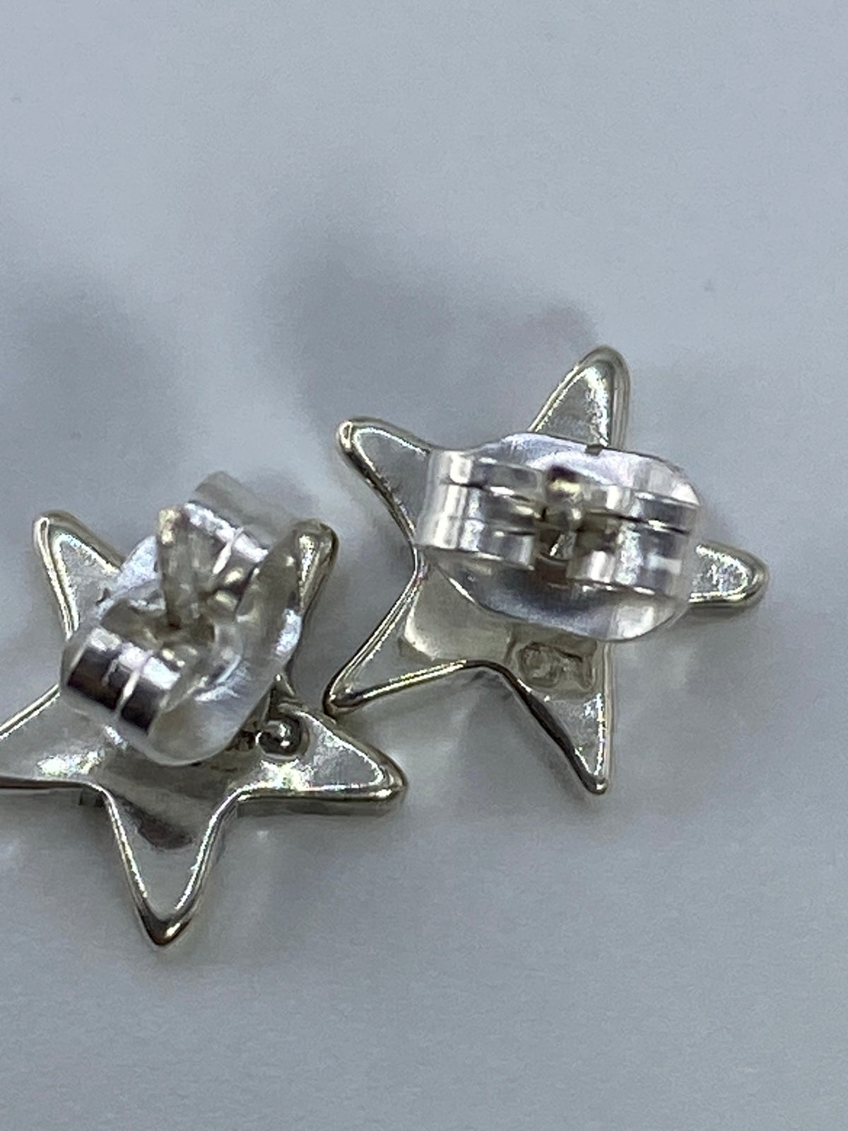 Aretes de Plata Estrella Cartoneada — Taxco 925 — foto 5
