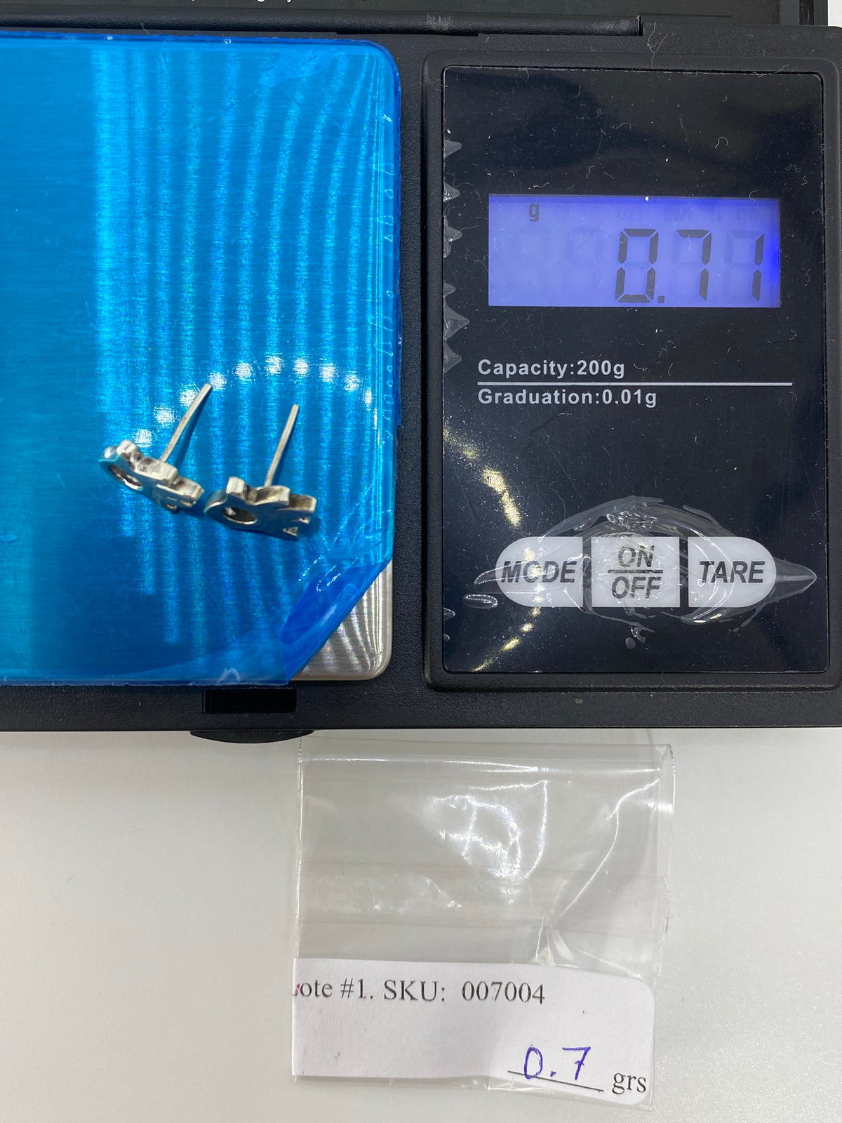 Aretes de Plata Cartoneado Hamsa — Taxco 925 — foto 6