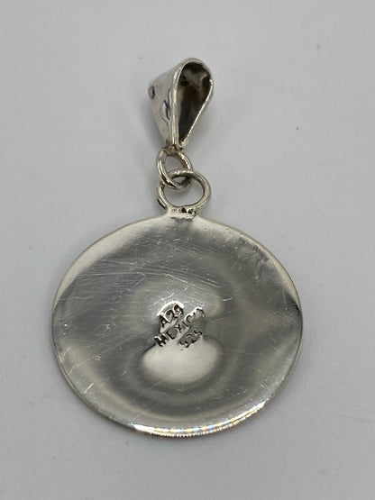 Dije Pirámide Ópalo de Fuego — Plata Taxco 925 — foto 5