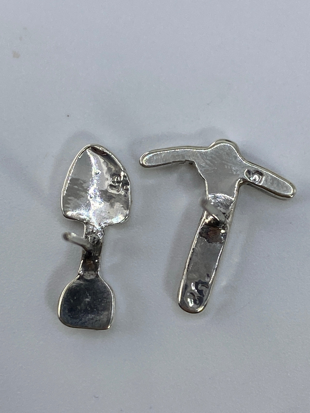 Aretes de Plata Cartoneado — Taxco 925 — foto 5