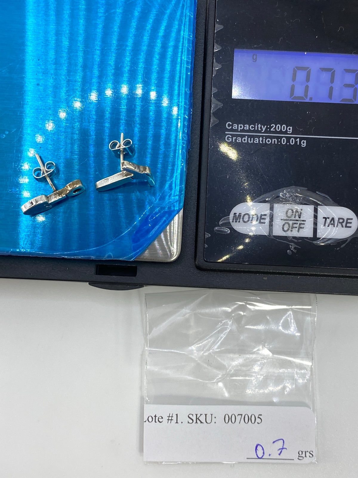 Aretes de Plata Cartoneado — Taxco 925 — foto 6