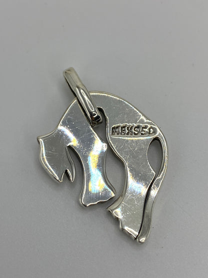 Dije Plata Prehispánico con Ópalo de Fuego — Taxco 950 — foto 5