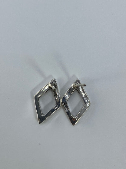 Aretes de Plata Cartoneado Minimalista — Taxco 925 — foto 5