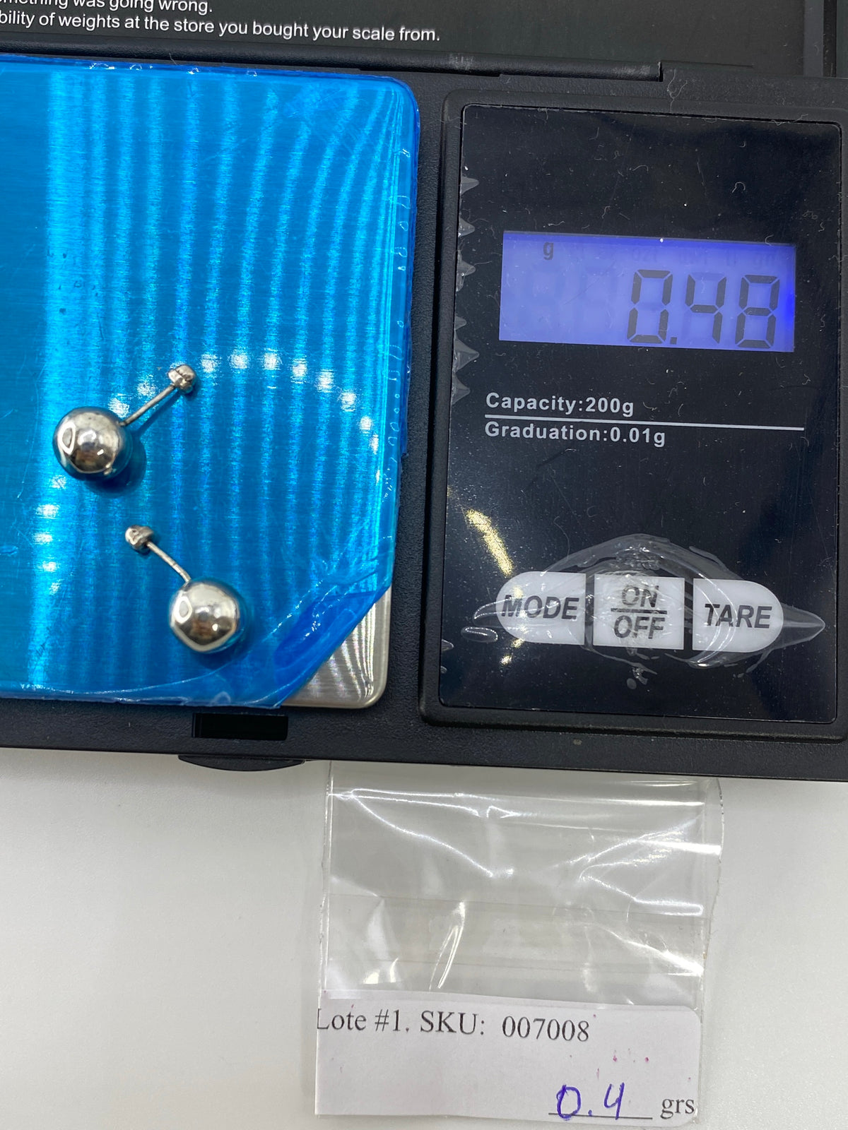Aretes de Plata Cartoneado Minimalista — Taxco 925 — foto 6