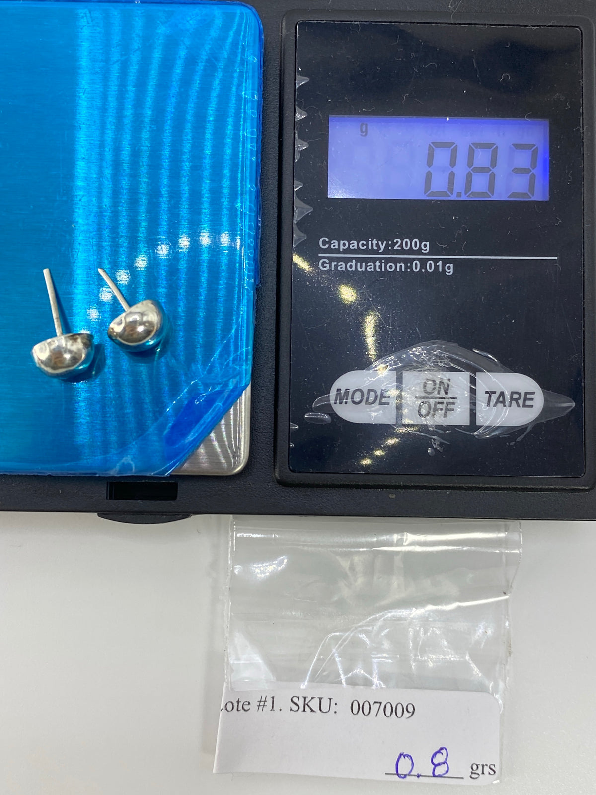 Aretes de Plata Cartoneado Minimalista — Taxco 925 — foto 6