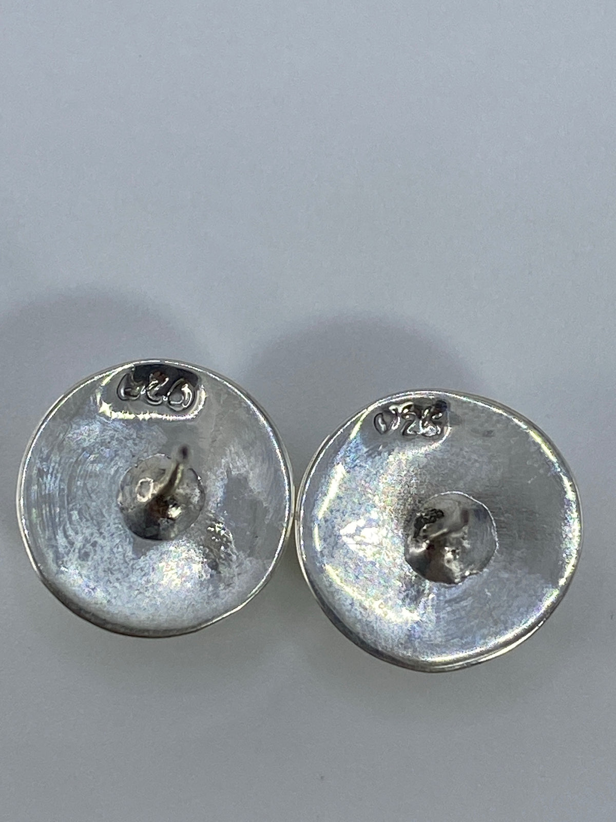 Aretes de Plata Cartoneado — Diseño Minimalista Taxco — foto 5