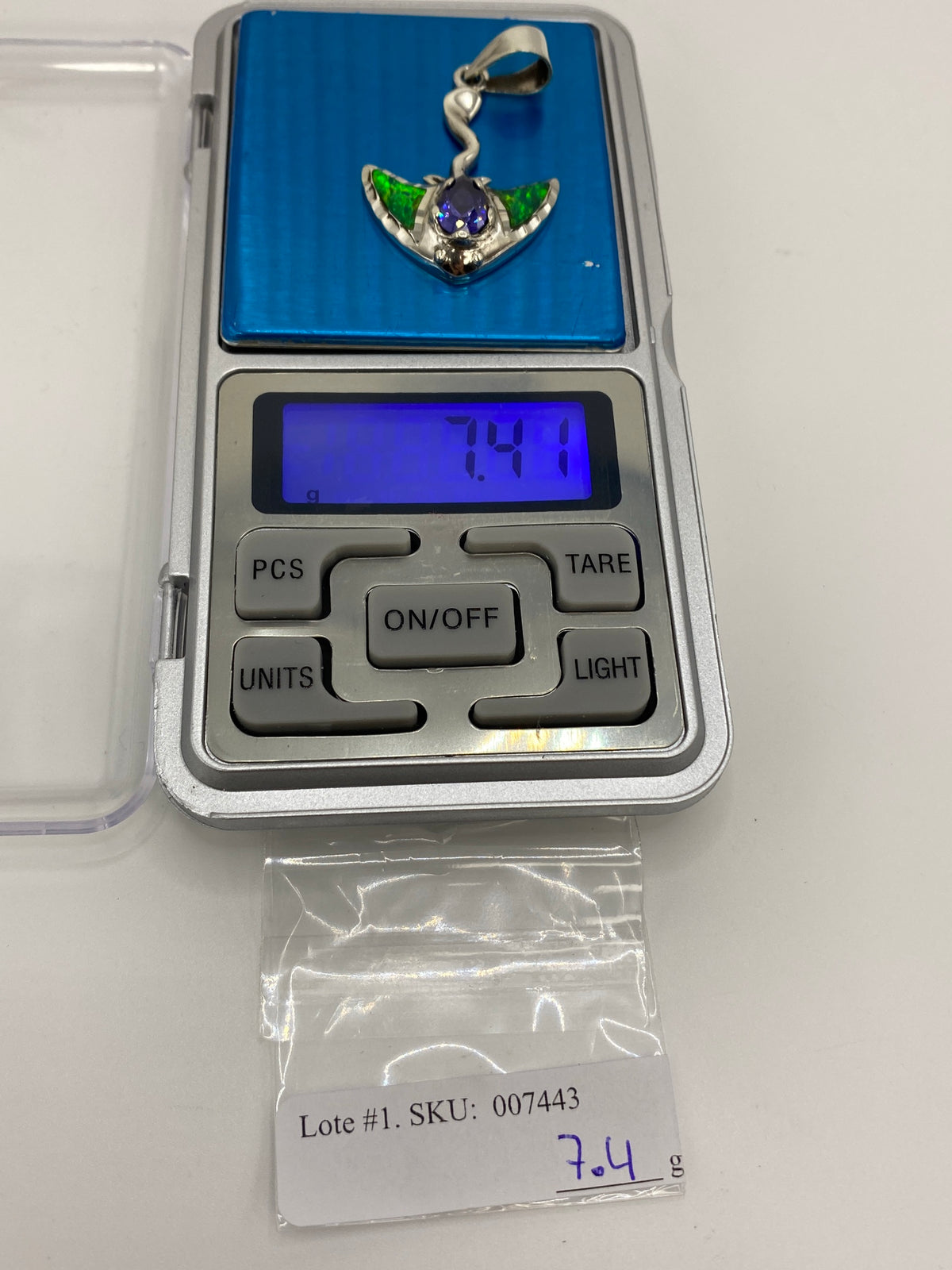 Dije Plata Ópalo de Fuego — Diseño Étnico Taxco 950 — foto 6