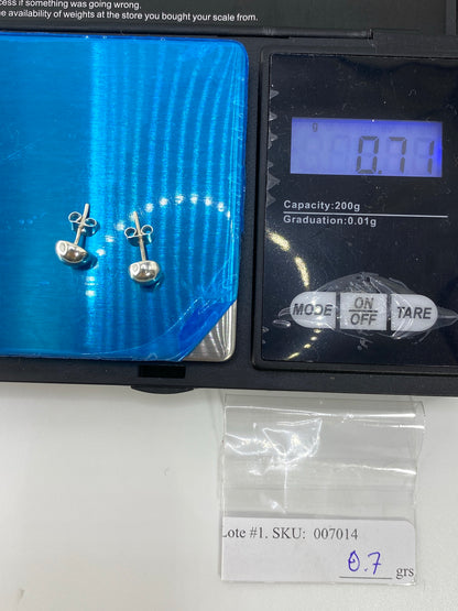 Aretes de Plata Cartoneado — Taxco 925 — foto 6